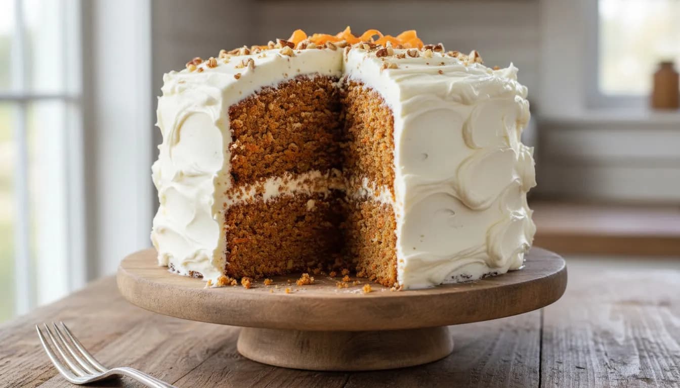 Морковный торт