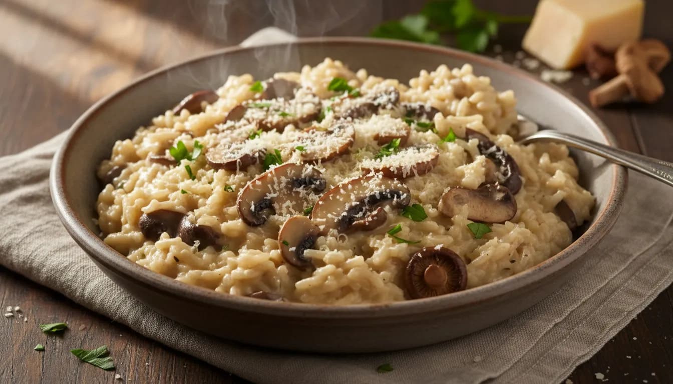 Ризотто с грибами