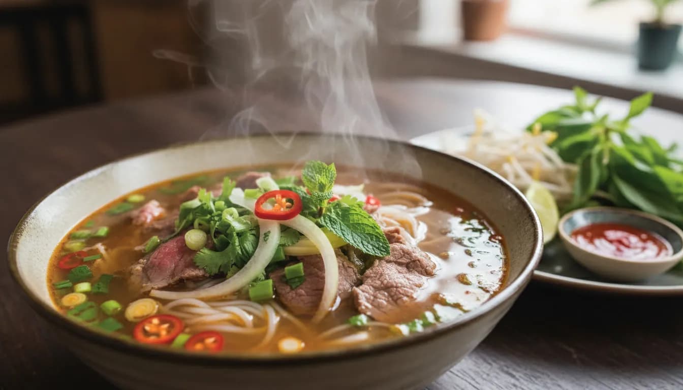 Фо-бо (Вьетнамский суп с говядиной)