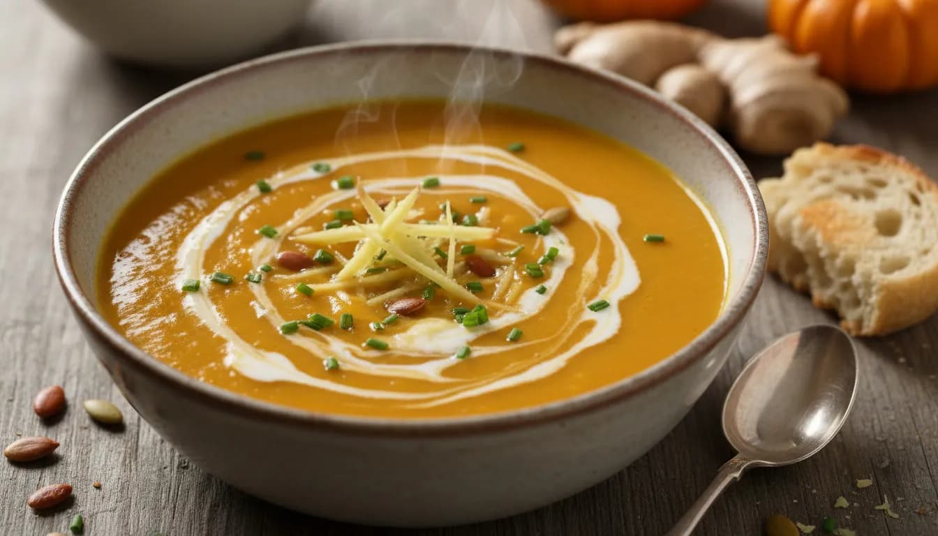 Крем-суп из тыквы